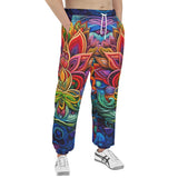 Men's Sweatpants Colorful Psychedelic Flowers