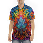 Men's Polo Shirt Bright Colors Art