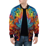 Bomber Jacket Bright Colors Art