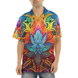 Hawaiian Shirt Bright Colors Art