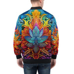 Bomber Jacket Bright Colors Art