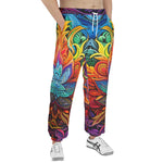 Men's Sweatpants Bright Colors Art