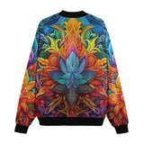 Bomber Jacket Bright Colors Art