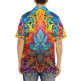 Hawaiian Shirt Bright Colors Art