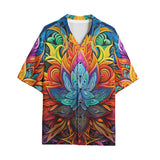 Hawaiian Shirt Bright Colors Art