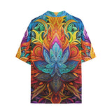 Hawaiian Shirt Bright Colors Art