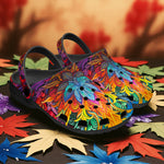 Classic Clogs Bright Colors Art