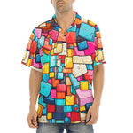 Hawaiian Shirt Colorful Blocks