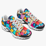 Air Cushion Sneakers Colorful Blocks