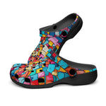 Classic Clogs Colorful Blocks