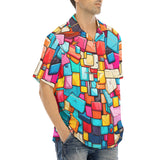 Hawaiian Shirt Colorful Blocks