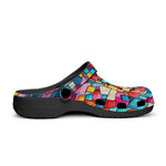 Classic Clogs Colorful Blocks