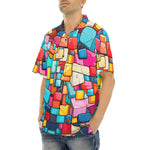 Hawaiian Shirt Colorful Blocks