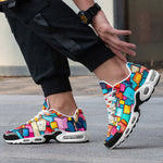 Air Cushion Sneakers Colorful Blocks