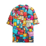 Hawaiian Shirt Colorful Blocks