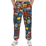 Men's Sweatpants Colorful Abstract Art Mosaic
