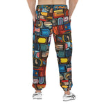 Men's Sweatpants Colorful Abstract Art Mosaic
