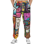 Men's Sweatpants Colorful Graffiti Art
