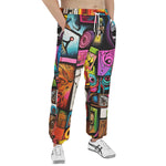 Men's Sweatpants Colorful Graffiti Art