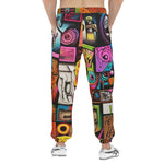 Men's Sweatpants Colorful Graffiti Art