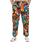 Men's Sweatpants Colorful Art Abstracton