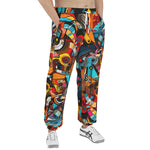 Men's Sweatpants Colorful Art Abstracton