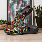 Classic Clogs Colorful Art Abstracton