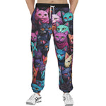 Men's Sweatpants Colorful Cats