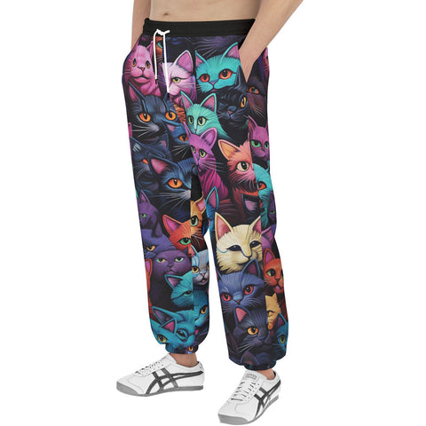 Men's Sweatpants Colorful Cats