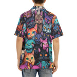 Hawaiian Shirt Colorful Cats