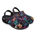 Classic Clogs Colorful Cats