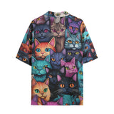 Hawaiian Shirt Colorful Cats