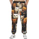 Men's Sweatpants Cute Cats Art
