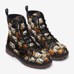 Leather Boots Cute Cats Art