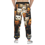 Men's Sweatpants Cute Cats Art