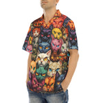 Hawaiian Shirt Angry Cat Faces