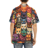 Hawaiian Shirt Angry Cat Faces