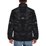 Down-Padded Puffer Jacket Lion Black Polygons