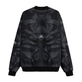 Bomber Jacket Lion Black Polygons