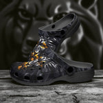 Classic Clogs Lion Black Polygons