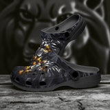 Classic Clogs Lion Black Polygons