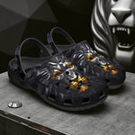Classic Clogs Lion Black Polygons