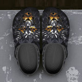 Classic Clogs Lion Black Polygons