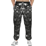 Men's Sweatpants Black Metal Shapes