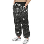 Men's Sweatpants Black Metal Shapes