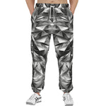 Men's Sweatpants Silver Lion Face