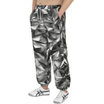 Men's Sweatpants Silver Lion Face