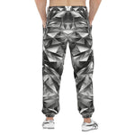 Men's Sweatpants Silver Lion Face
