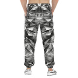 Men's Sweatpants Silver Lion Face