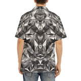 Hawaiian Shirt Silver Lion Face